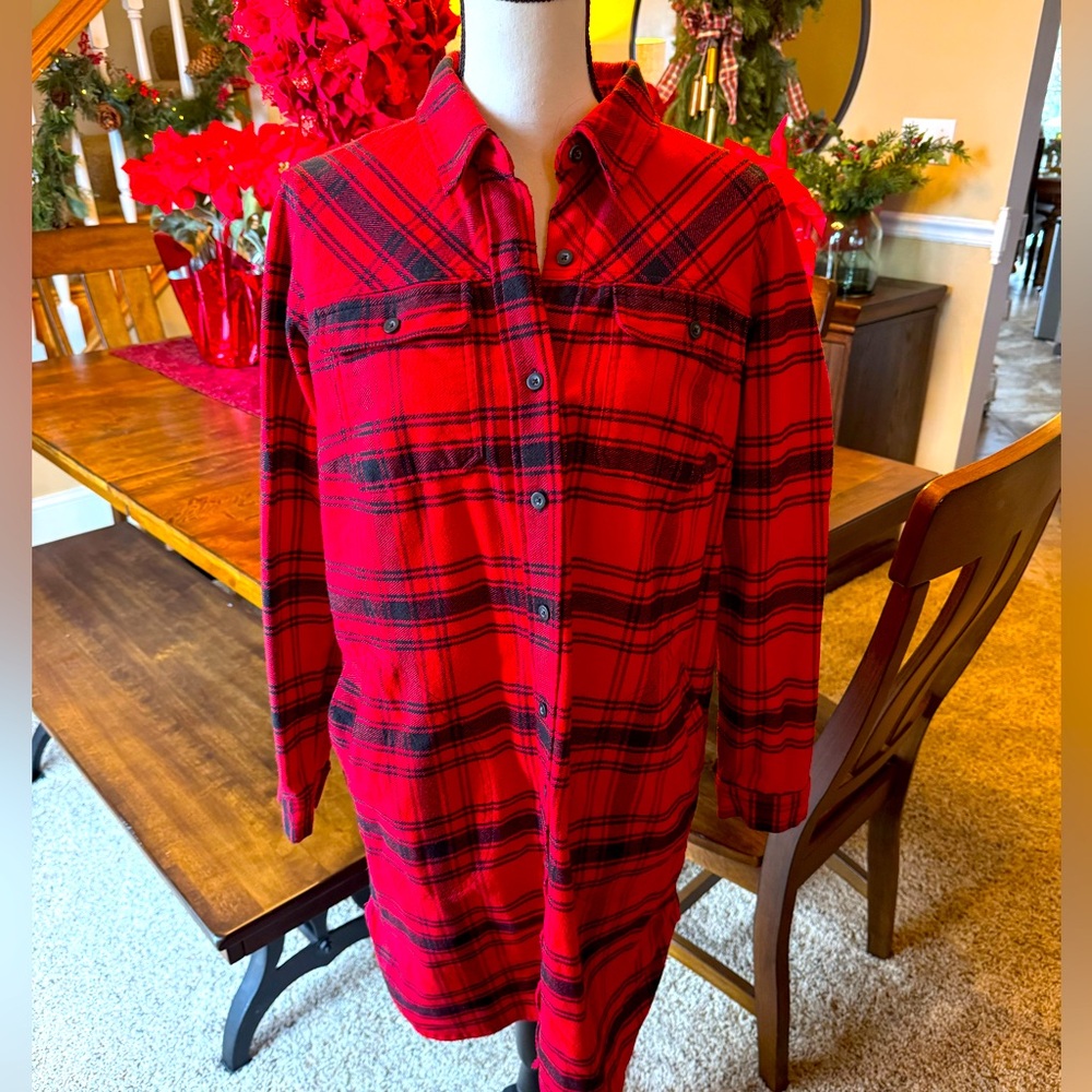 Duluth Flannel Plaid Dress